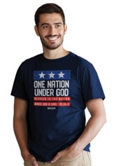 Patriotic Shirt, Navy, Large