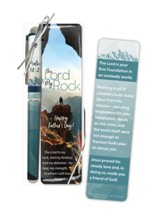 The Lord Is My Rock, Dad Version, Pen and Bookmark Gift Set