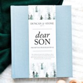 Dear Son: A Childhood Prayer Journal & Keepsake Book, Blue