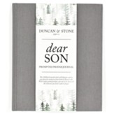 Dear Son: A Childhood Prayer Journal & Keepsake Book, Gray