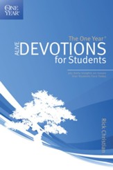 The One Year Alive Devotions for Students - eBook
