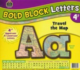 4in Black Combo Pack Bulletin Board Letters