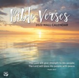2023 Bible Verses, Mini Wall Calendar (with scripture)