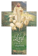 The Lord Is My Shepherd (Psalm 23:1-3) Cross Bookmarks, 25