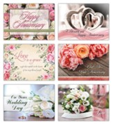 Now & Forever, Box of 12 Anniversary & Wedding Cards