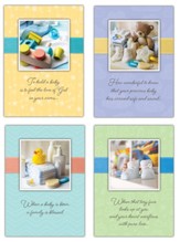 Baby Blessings, Box of 12 Baby Congratulations Cards