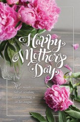Kindly Teaching/Mother's Day Bulletins (Proverbs 31:26,  CEB)/100