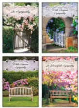 In the Garden, Box of 12 Sympathy Cards