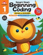 Smart Start: Beginning Coding  Stories and Activities, Grade 1