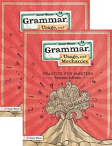 Zaner-Bloser Grammar, Usage and  Mechanics Grade 4 Student/Teacher Homeschool Bundle (2021 Edition)