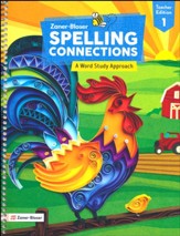 Zaner-Bloser Spelling Connections  Grade 1 Student/Teacher Homeschool Bundle (2022 Edition)