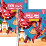Zaner-Bloser Spelling Connections  Grade 2  Student/Teacher Homeschool Bundle (2022 Edition)