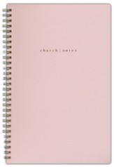 Church Notes Notebook - Blush