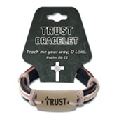 Trust, Leather Bracelet