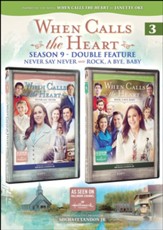 When Calls the Heart: Never Say Never/ Rock A Bye Baby, Double Feature DVD