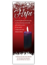 Christ Advent Week 5 (Luke 2:14) Fabric Banner (2' x 6')