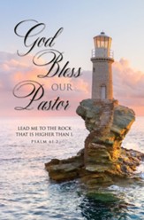 God Bless Our Pastor (Psalm 61:2) Bulletins, 100