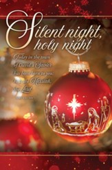 Silent Night, Holy Night (Luke 2:10, NIV) Bulletins, 100