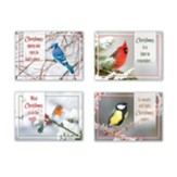 Christmas Birds (KJV) Boxed Christmas Cards, 12