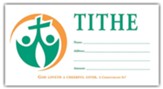 Tithe (2 Corinthians 9:7) Value Offering Envelopes, 100