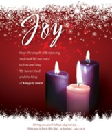 Joy (Luke 2:10-11, KJV) Large Bulletins, 100