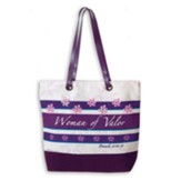 Woman of Valor Tote Bag