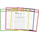 Colorful Dry-Erase Pockets (10 pack)