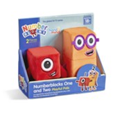 Number Blocks One and Two Playful Plush Pals