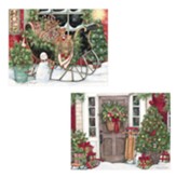 Heart & Home Assorted Christmas Cards, Box of 18