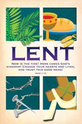 Lent (Mark 1:15, CEB) Bulletins, 100