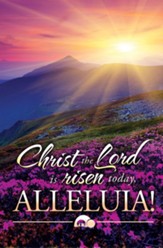 Christ the Lord Is Risen Today Bulletins, 100