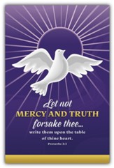 Mercy and Truth (Proverbs 3:3, KJV) Bulletins, 100