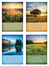 Majestic Messages (NIV) Box of 12 All Occasion Cards