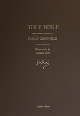 Cambridge KJV Family Chronicle  Bible, Brown Calfskin  Leather over Boards, Limited Numbered Edition