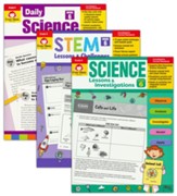 Evan-Moor Science with STEM Bundle,  Grade 6