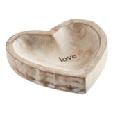 Love Wooden Heart Tray