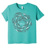 Against the Current, Shirt, Teal, Youth Small