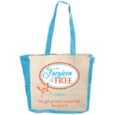 Forgiven And Free Canvas Tote Bag