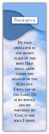 The Most High (Psalm 91:1-2) Bookmarks, 25