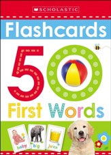 50 First Words Flashcards                 