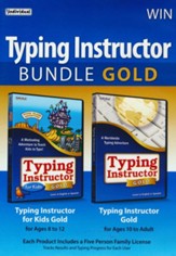 Typing Instructor Bundle GOLD on DVD-ROM