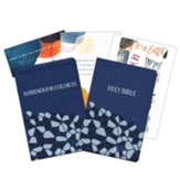 NIV Bible Gift Set: includes NIV Bible, Journal, Prayer Cards, Notepad, Sticker Sheets (2)