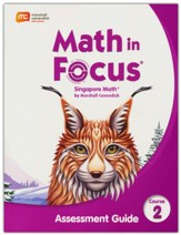 Math in Focus Assessment Guide Course 2 (Grade 7)