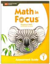 Math in Focus Assessment Guide Grade 1