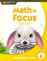Math in Focus Assessment Guide Grade K