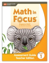 Math in Focus Assessment Guide Teacher Edition Grade 1
