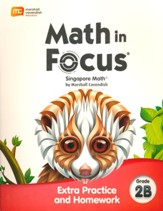 Math in Focus Extra Practice and Homework Volume B  Grade 2