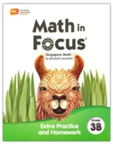 Math in Focus Extra Practice and Homework Volume B Grade 3