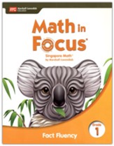 Math in Focus Singapore Math Fact Fluency Grade 1