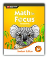 Math in Focus Student Edition Volume  A Grade 1